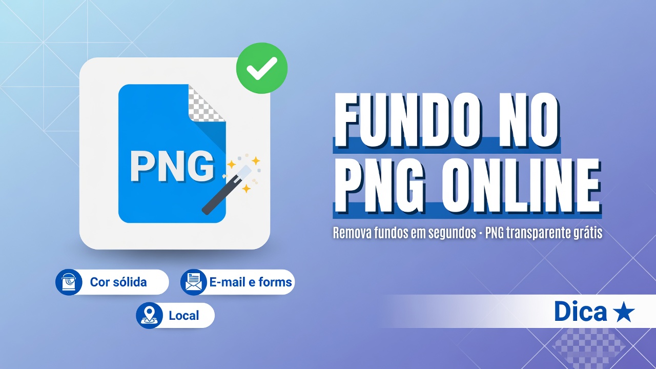 Fundo no PNG Online - Preencher Transparência com Cor